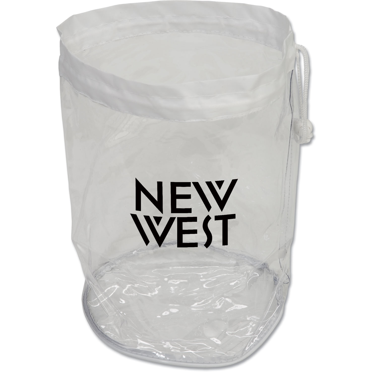 Large Clear Drawstring Bag