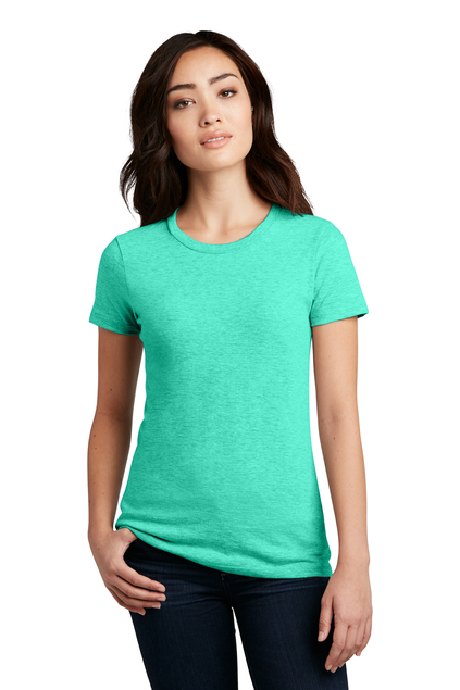 District Made® Ladies Perfect Blend® Crew Tee