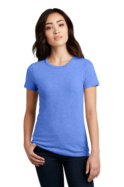 District Made® Ladies Perfect Blend® Crew Tee