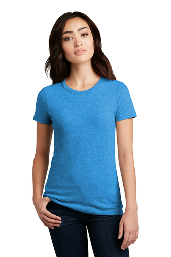 District Made® Ladies Perfect Blend® Crew Tee