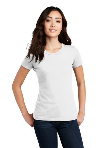District Made® Ladies Perfect Blend® Crew Tee