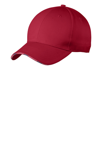 Port Authority®  Americana Flag Sandwich Cap