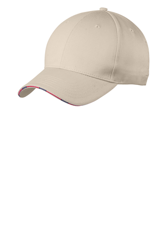 Port Authority®  Americana Flag Sandwich Cap