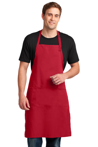 Port Authority® Easy Care Extra Long Bib Apron