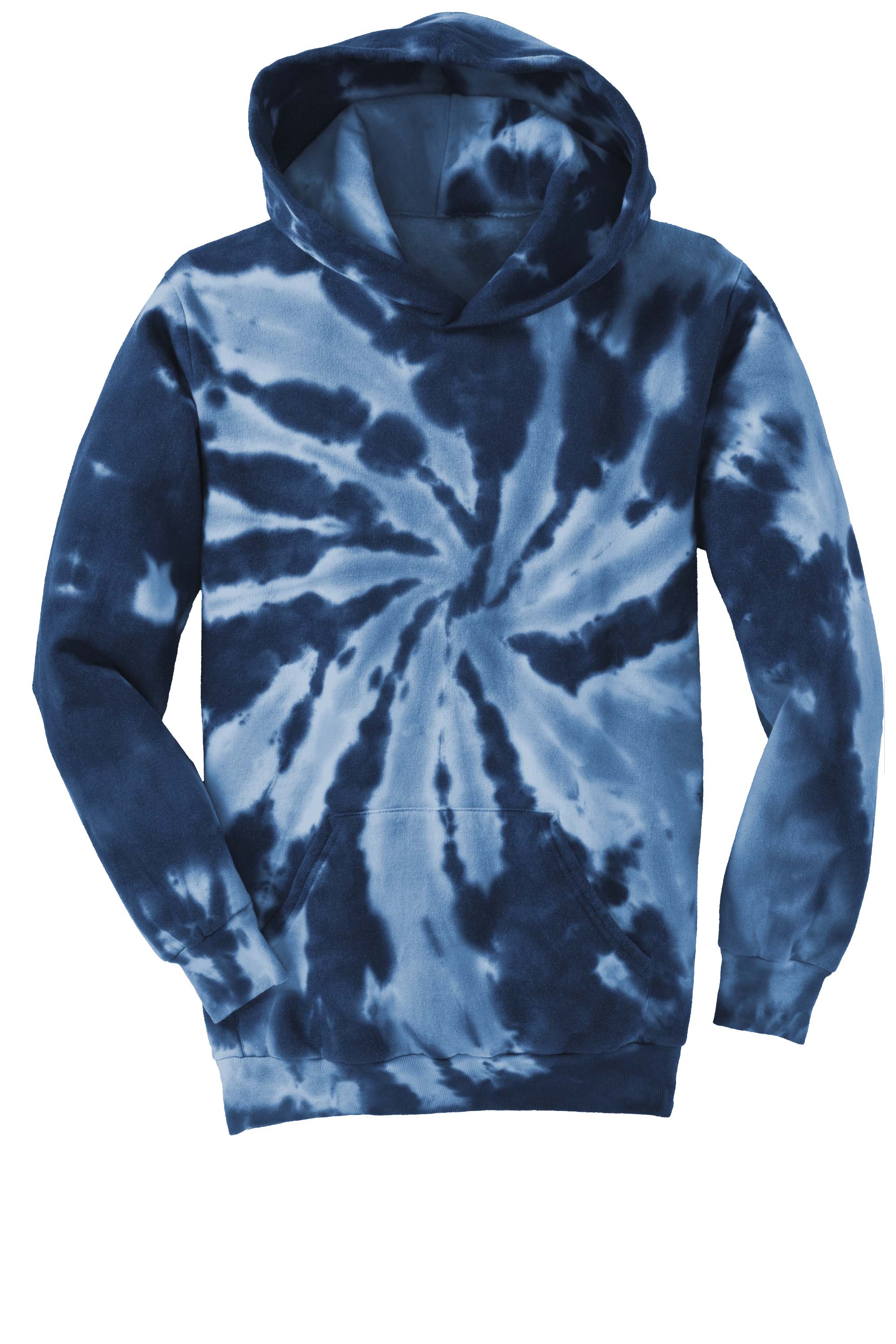 Port & Company® Youth Tie-Dye Pullover Hooded Sweatshirt