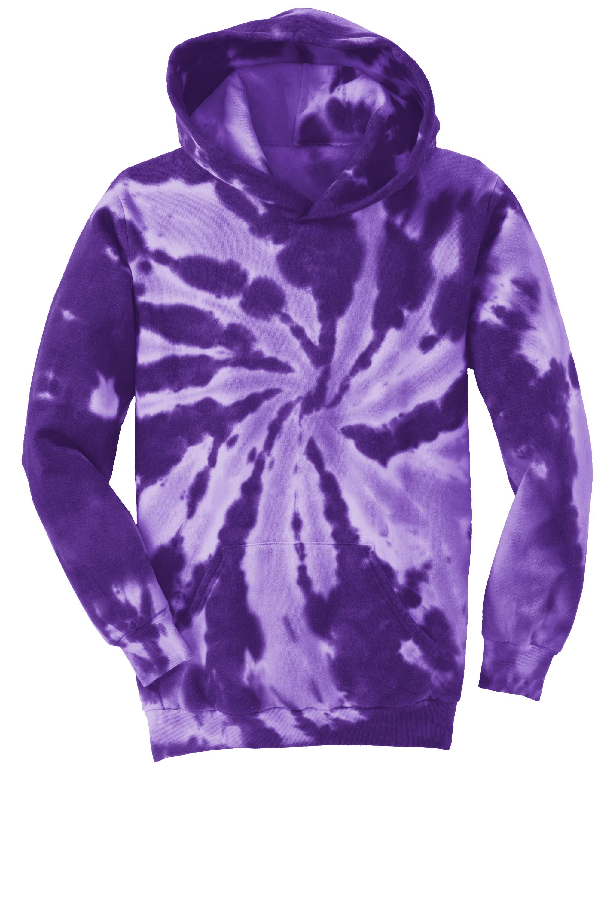 Port & Company® Youth Tie-Dye Pullover Hooded Sweatshirt
