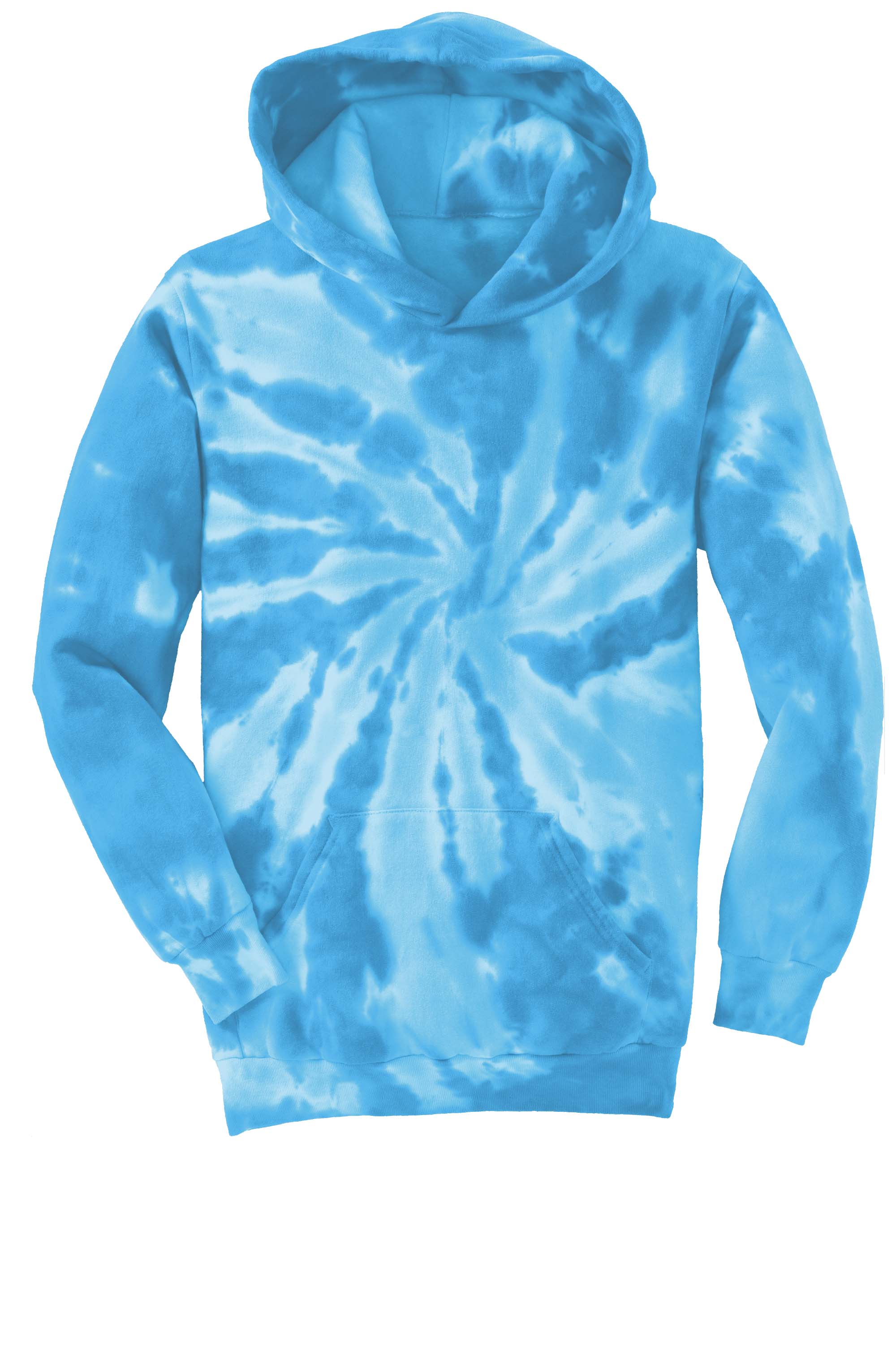 Port & Company® Youth Tie-Dye Pullover Hooded Sweatshirt