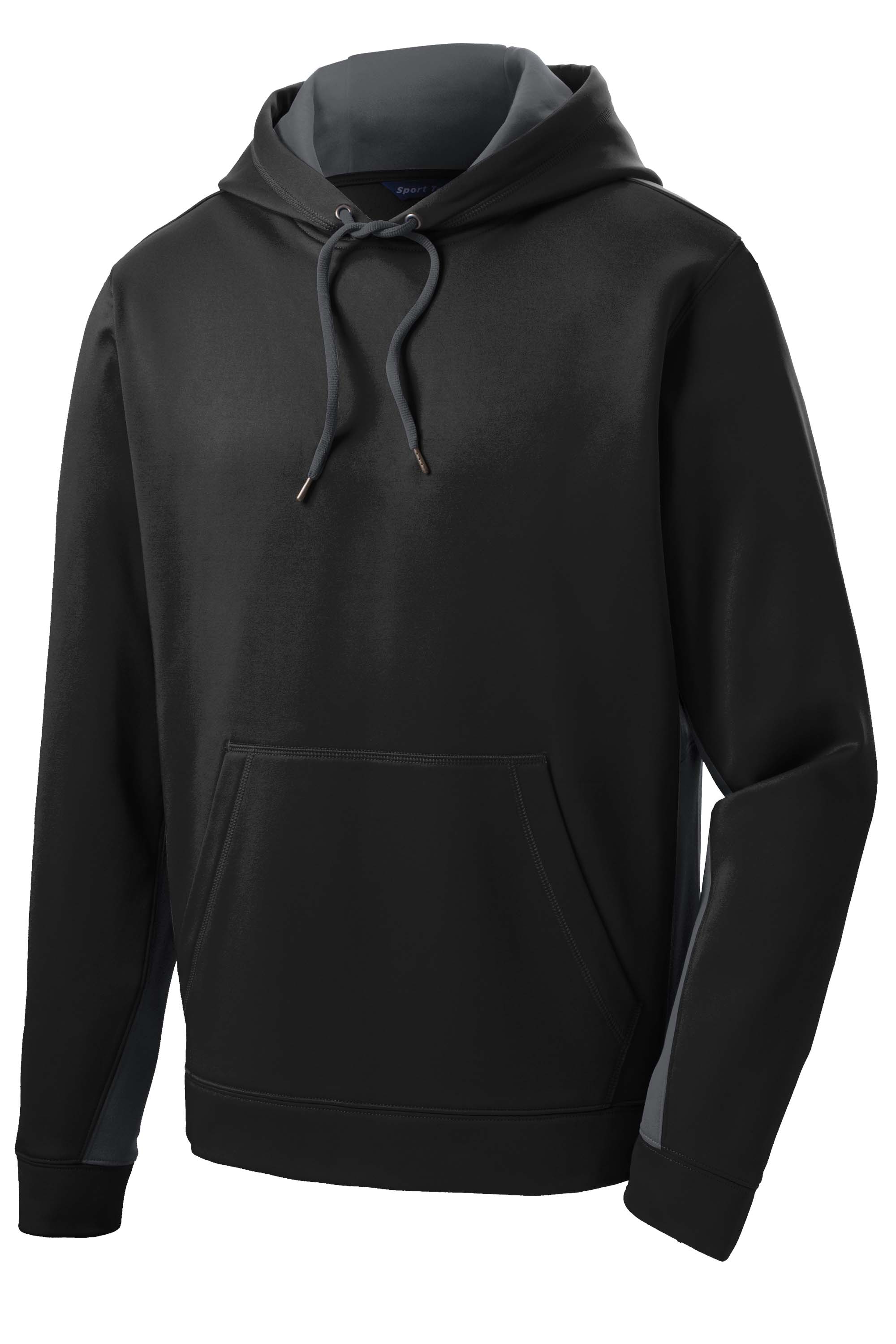 Sport-Tek® Sport-Wick® Fleece Colorblock Hooded Pullover
