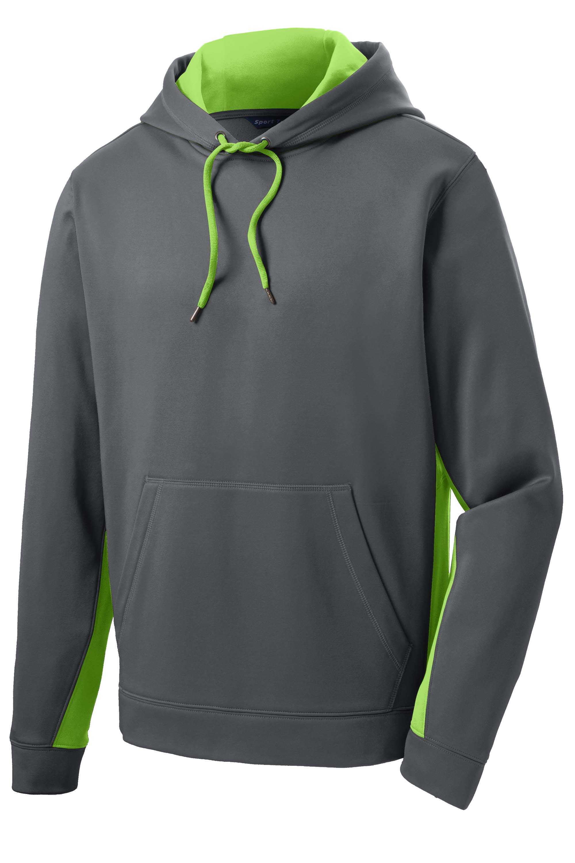 Sport-Tek® Sport-Wick® Fleece Colorblock Hooded Pullover
