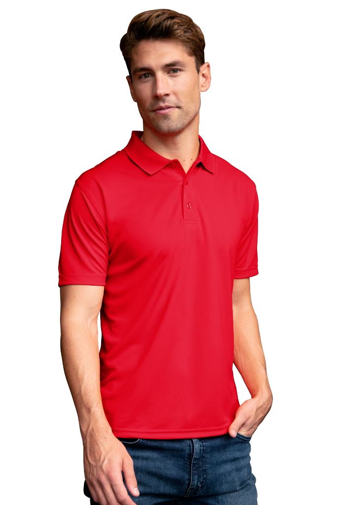 Vansport Omega Solid Mesh Tech Polo
