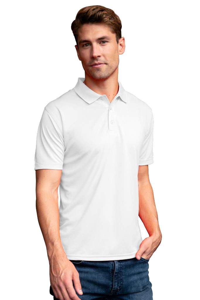 Vansport Omega Solid Mesh Tech Polo