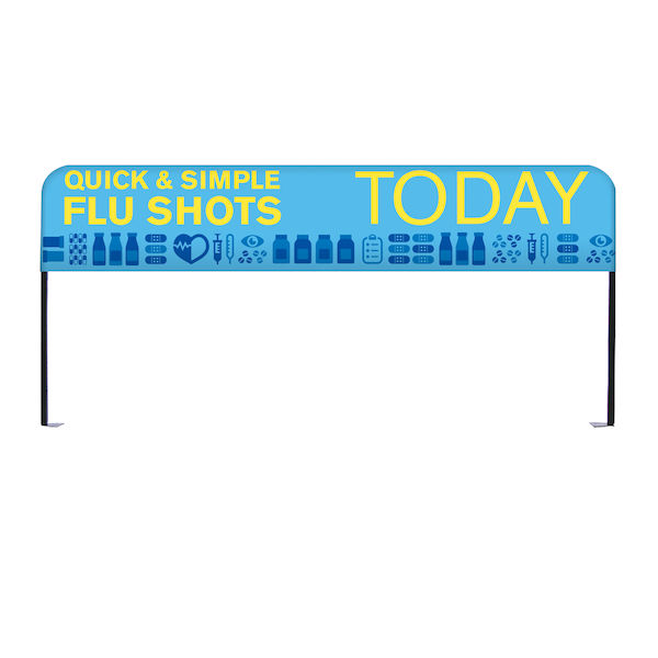 8' Over-the-Top Display Kit (Header)