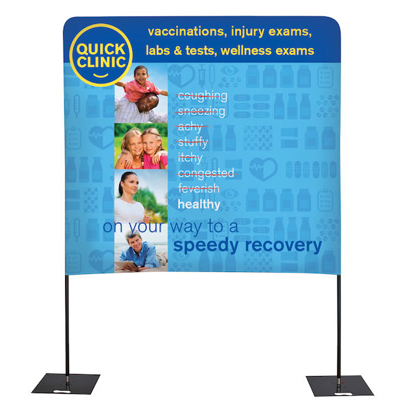 6' Over-the-Top Display Kit (Tall Back Wall)