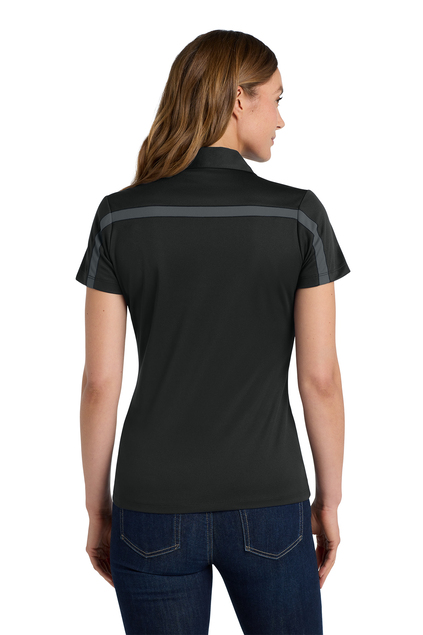 Port Authority® Ladies Silk Touch™ Stripe Polo