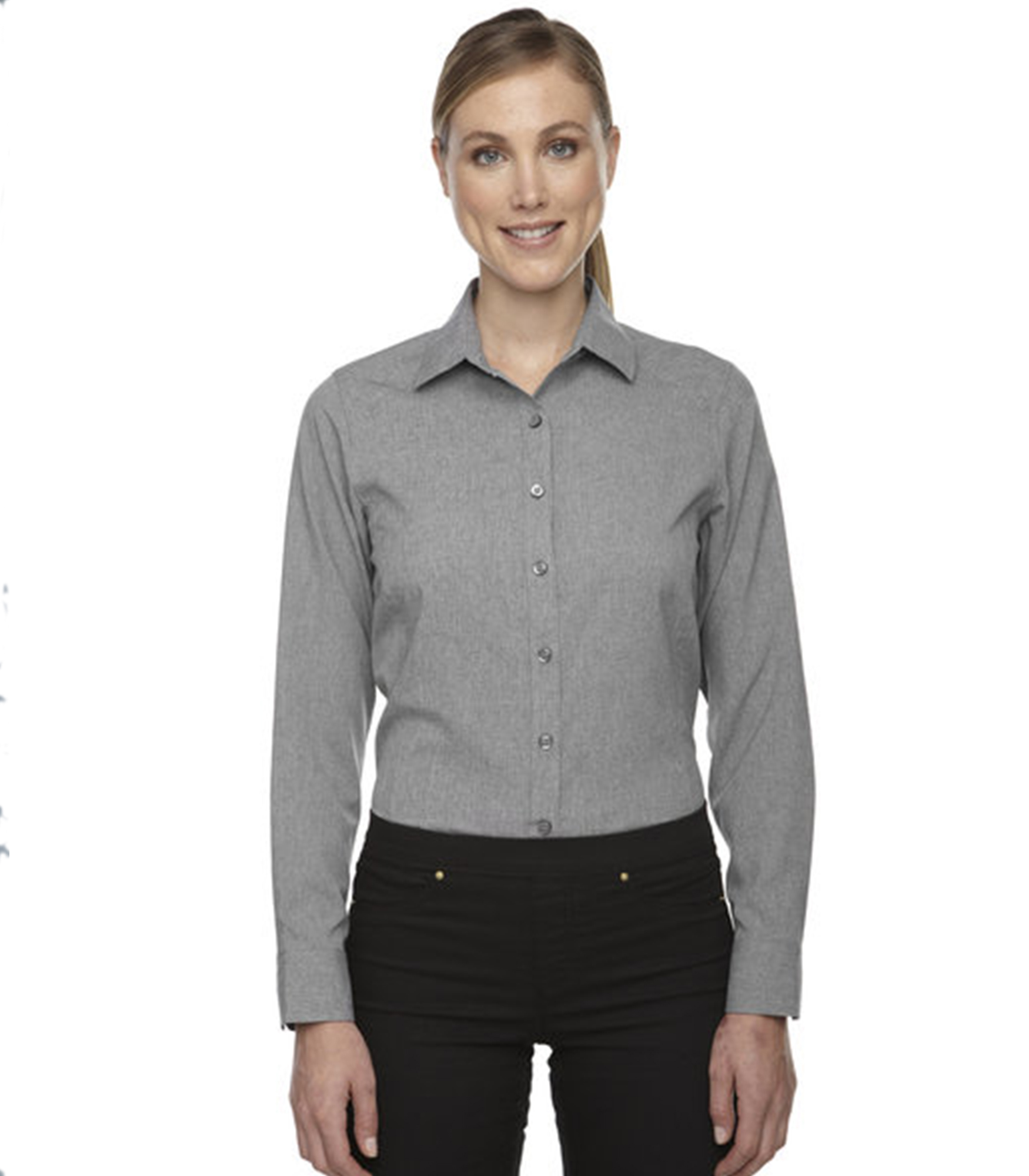 North End Ladies' Mélange Performance Shirt
