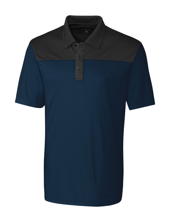 Clique Parma Colorblock Tech Jersey Mens Polo