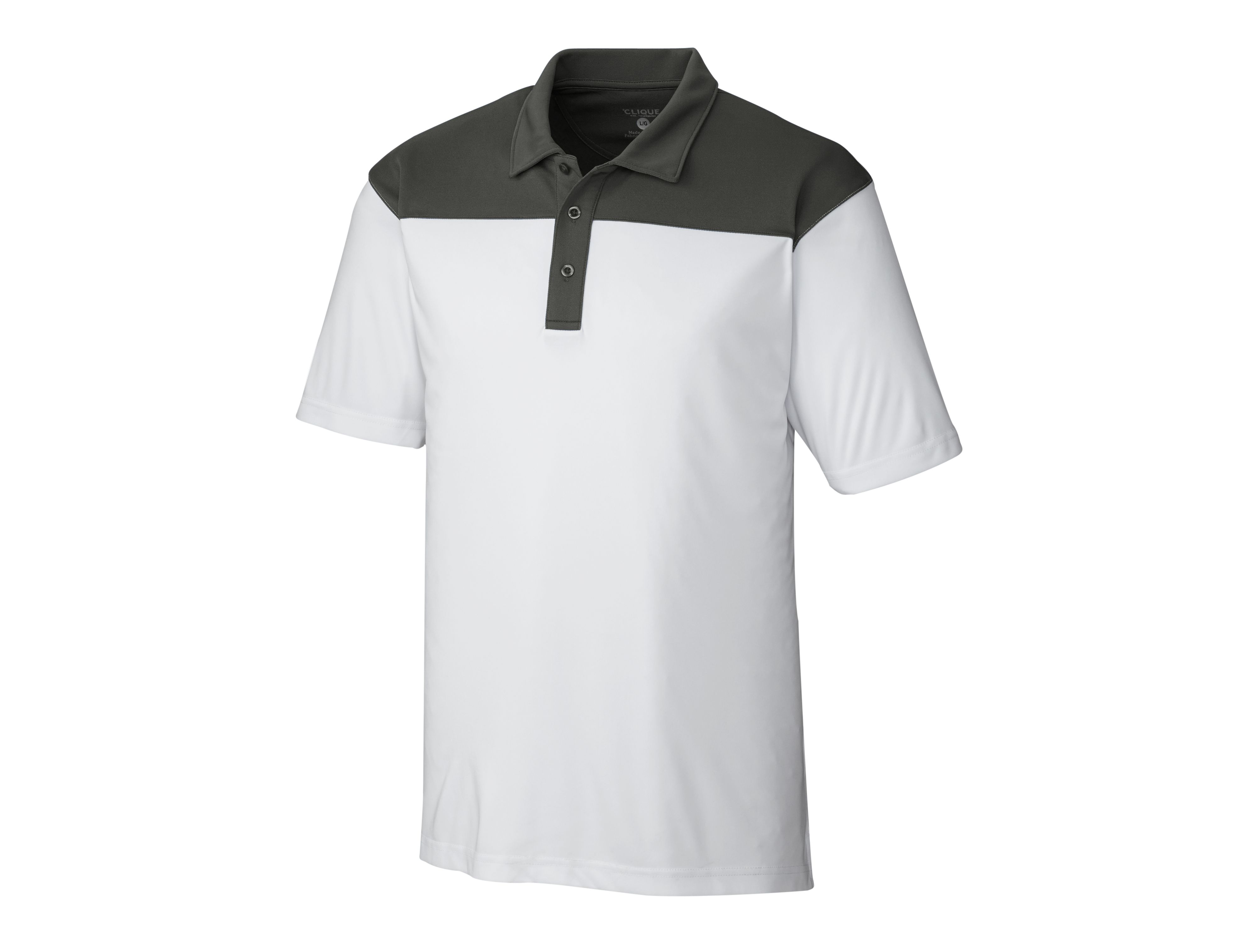 Clique Parma Colorblock Tech Jersey Mens Polo