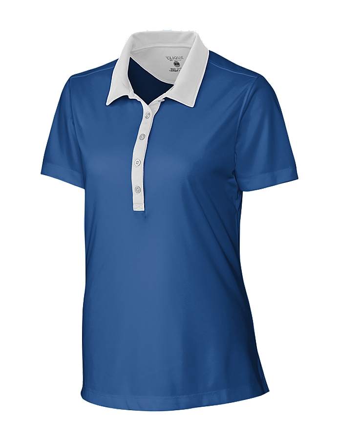 Clique Parma Colorblock Tech Jersey Womens Polo