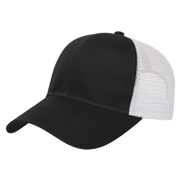 Two-Tone Mesh Back Cap