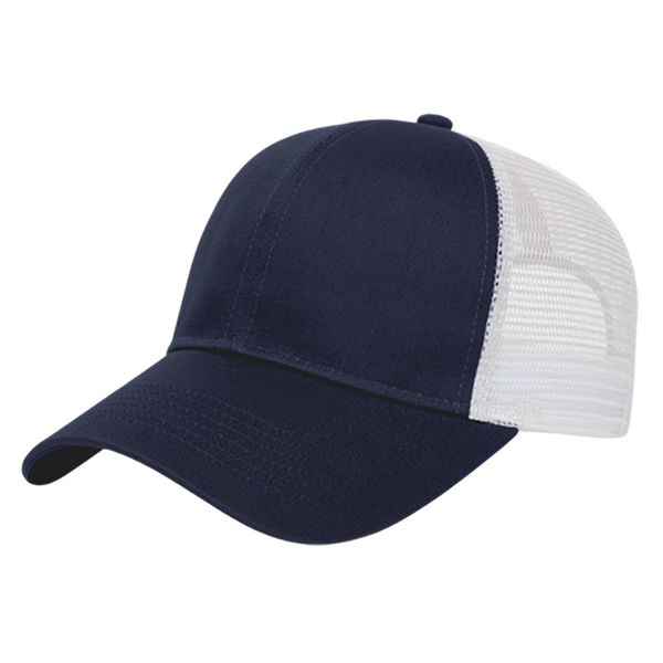 Two-Tone Mesh Back Cap