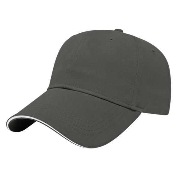 Structured Sandwich Visor Cap