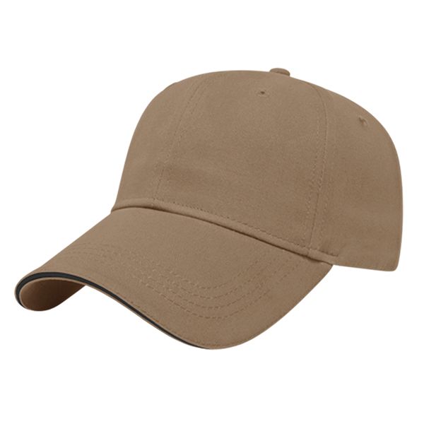 Structured Sandwich Visor Cap