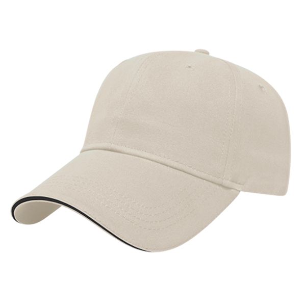 Structured Sandwich Visor Cap