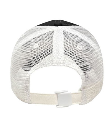 Unstructured Contrast Stitching & Mesh Back Cap