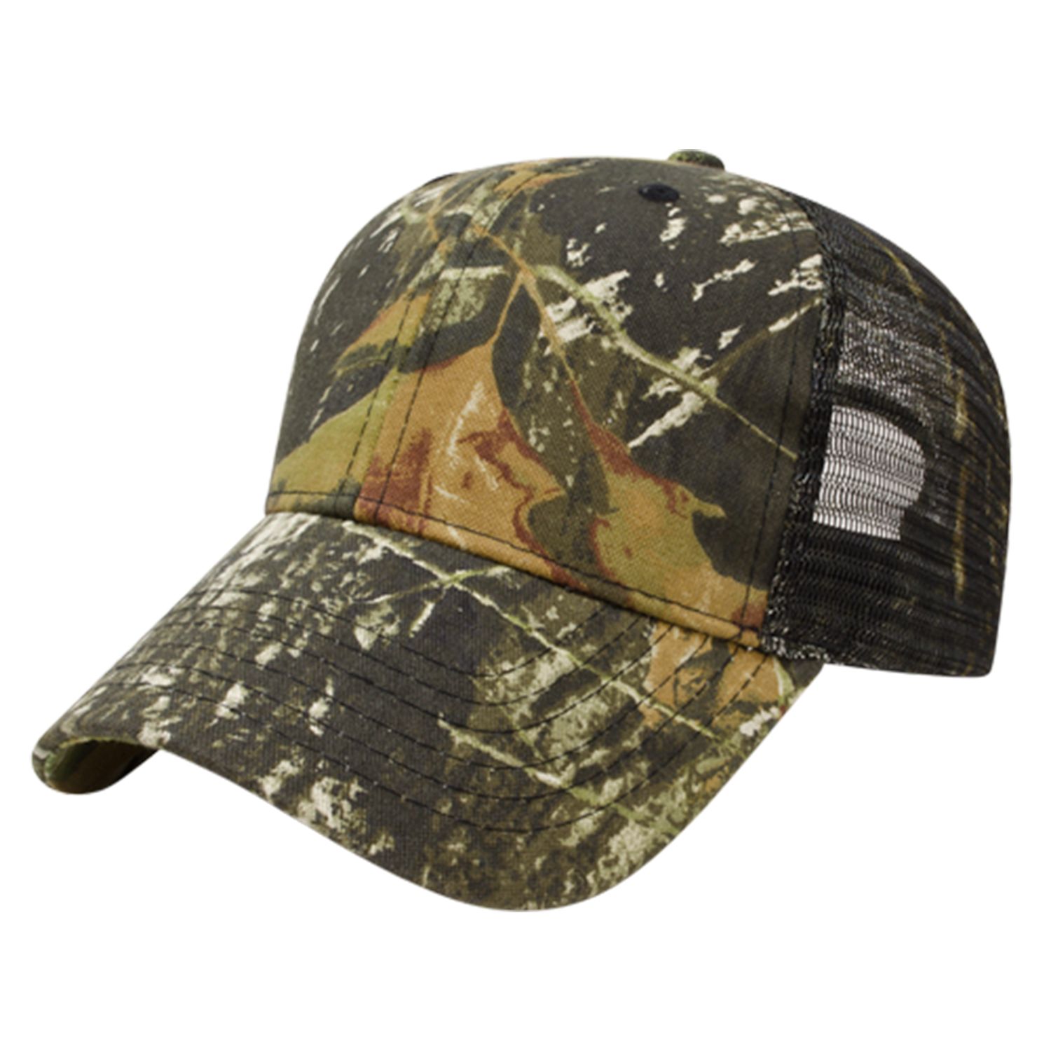 All Over Camo With Mesh Back Cap