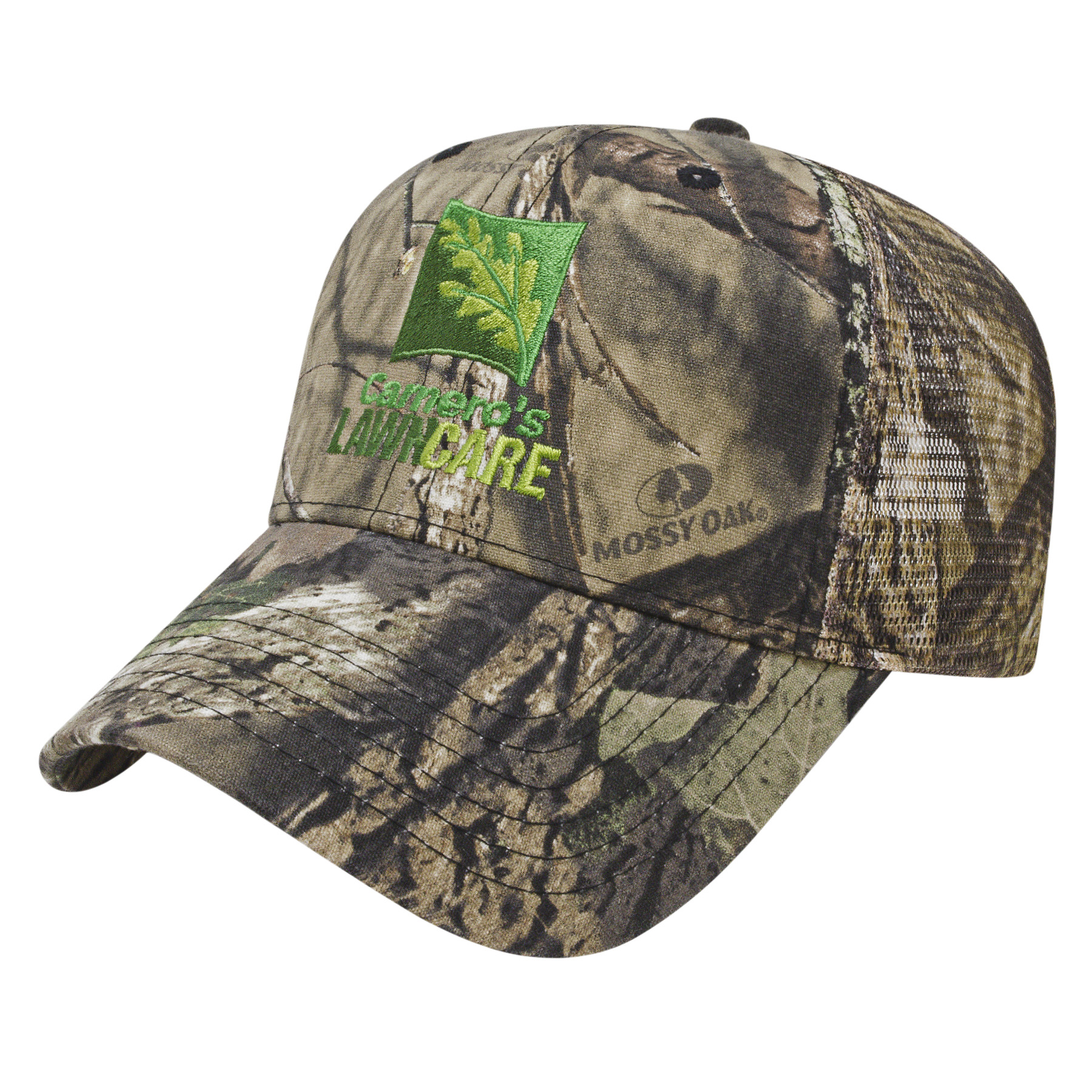All Over Camo With Mesh Back Cap