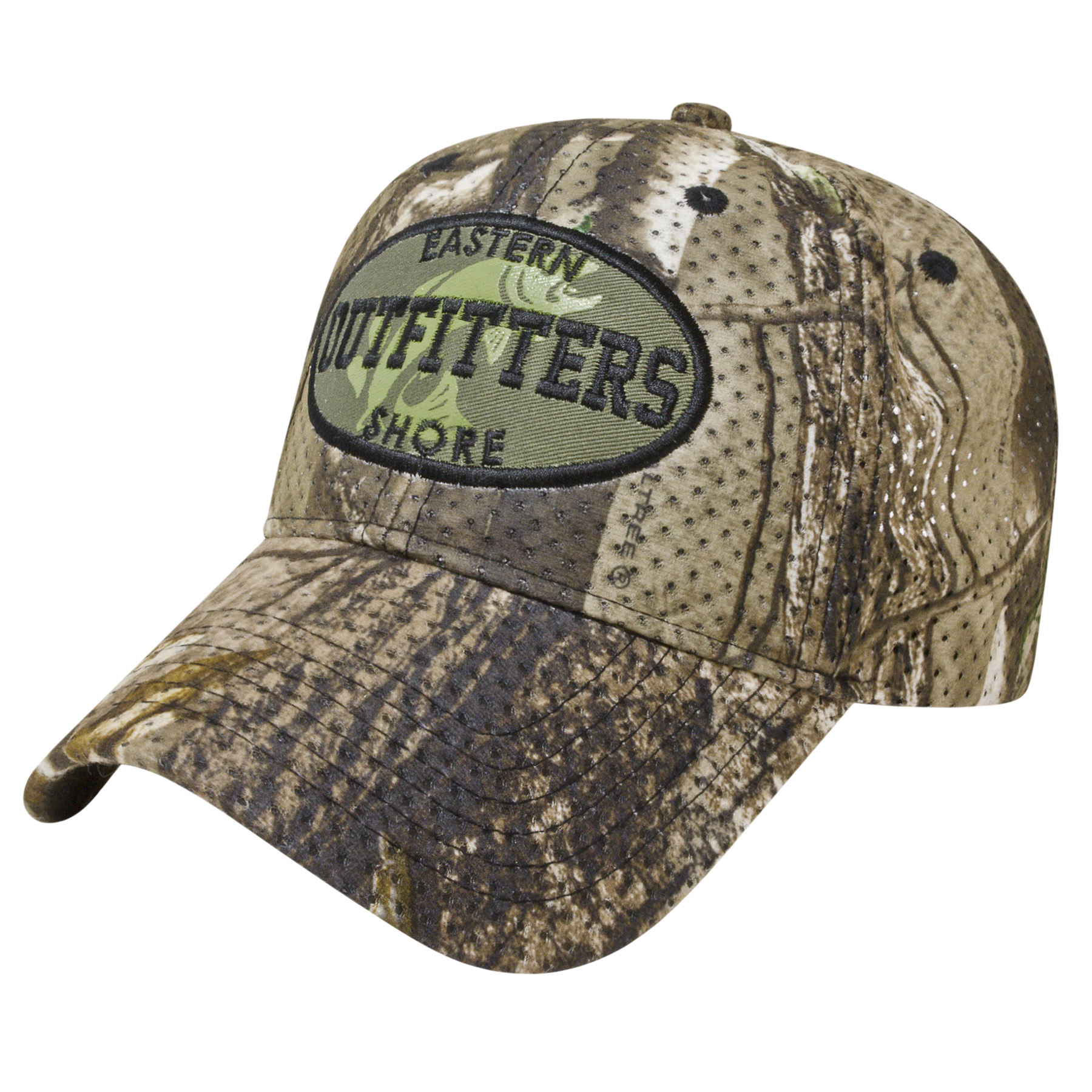 Polyester Large Mesh Camo Cap