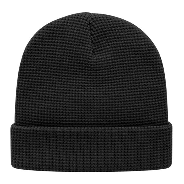 Waffle Knit With Cuff