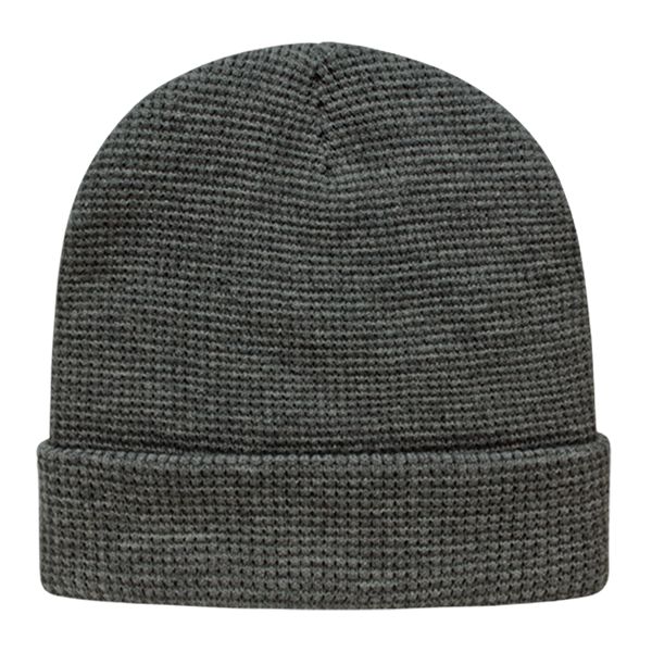 Waffle Knit With Cuff