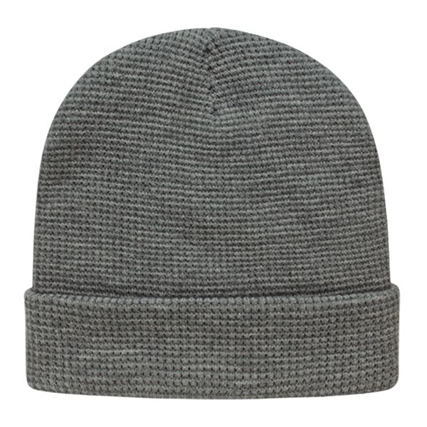Waffle Knit With Cuff