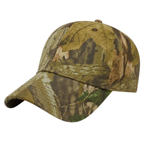 Structured Six Panel Camo Cap