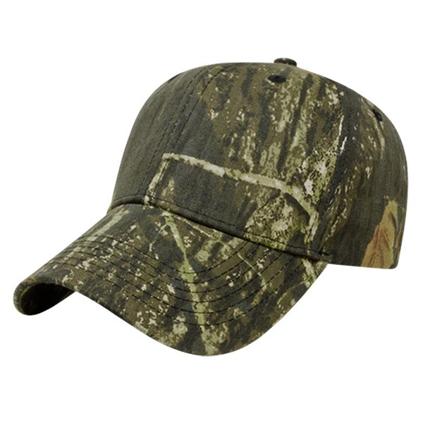 Structured Six Panel Camo Cap