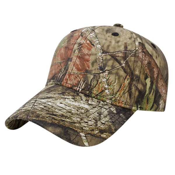 Structured Six Panel Camo Cap