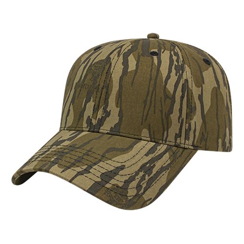 Structured Six Panel Camo Cap