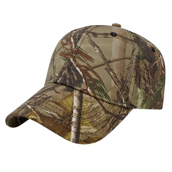 Structured Six Panel Camo Cap