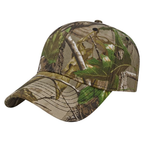 Structured Six Panel Camo Cap
