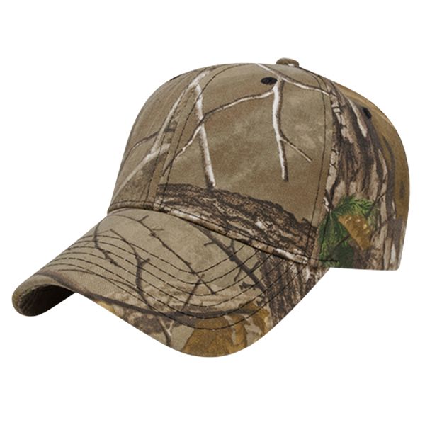 Structured Six Panel Camo Cap