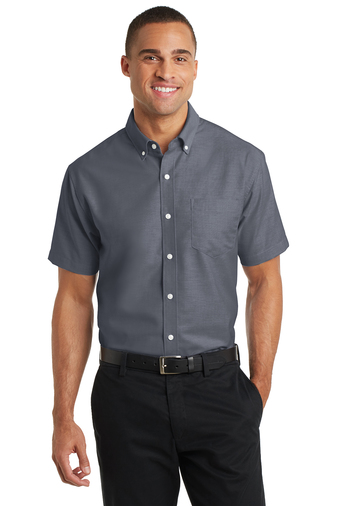 Port Authority® Short Sleeve SuperPro™ Oxford Shirt