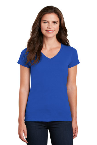 Gildan® Women's Heavy Cotton™ 100% Cotton V-Neck T-Shirt