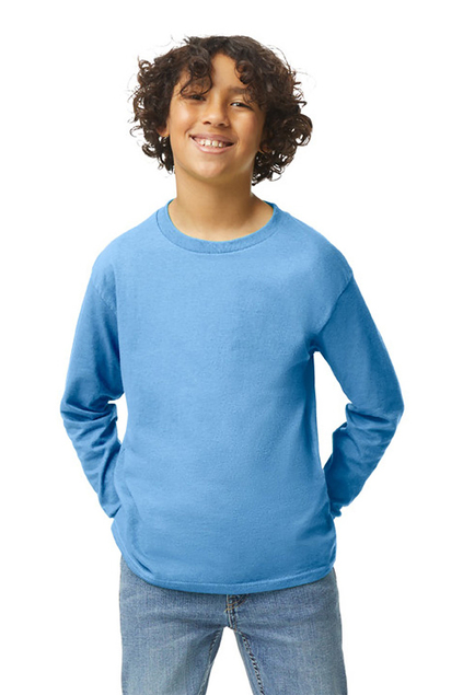 Gildan® Youth Heavy Cotton™ 100% Cotton Long Sleeve T-Shirt