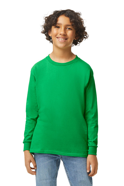 Gildan® Youth Heavy Cotton™ 100% Cotton Long Sleeve T-Shirt