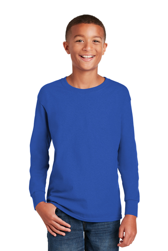 Gildan® Youth Heavy Cotton™ 100% Cotton Long Sleeve T-Shirt