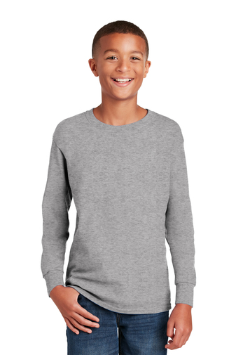 Gildan® Youth Heavy Cotton™ 100% Cotton Long Sleeve T-Shirt