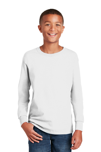 Gildan® Youth Heavy Cotton™ 100% Cotton Long Sleeve T-Shirt