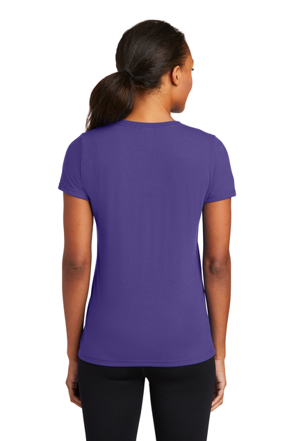 Port & Company® Ladies Performance Blend V-Neck Tee