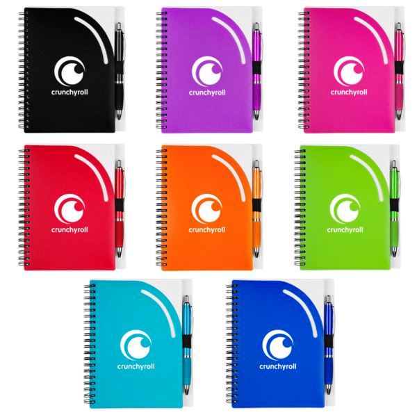 Curvy Top Notebook Set